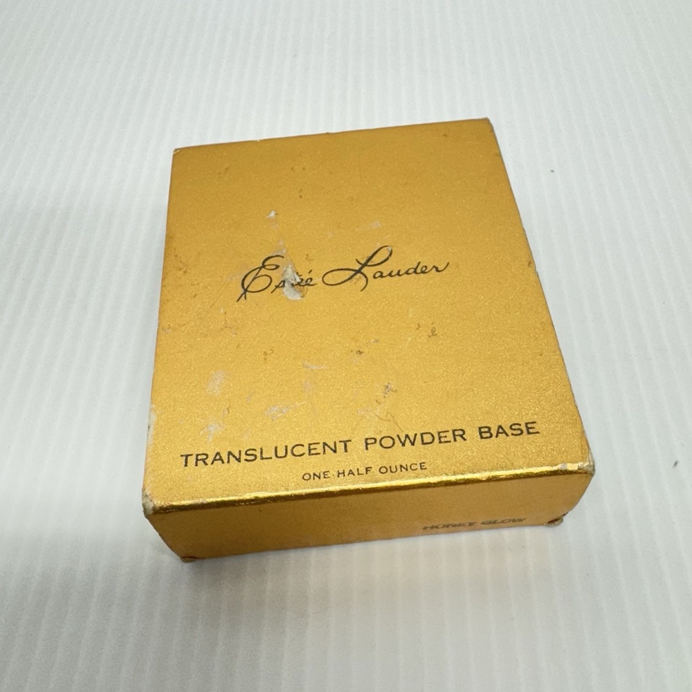Estee Lauder Youth Dew Translucent Powder Base Honey Glow 1/3 oz Vtg RARE
